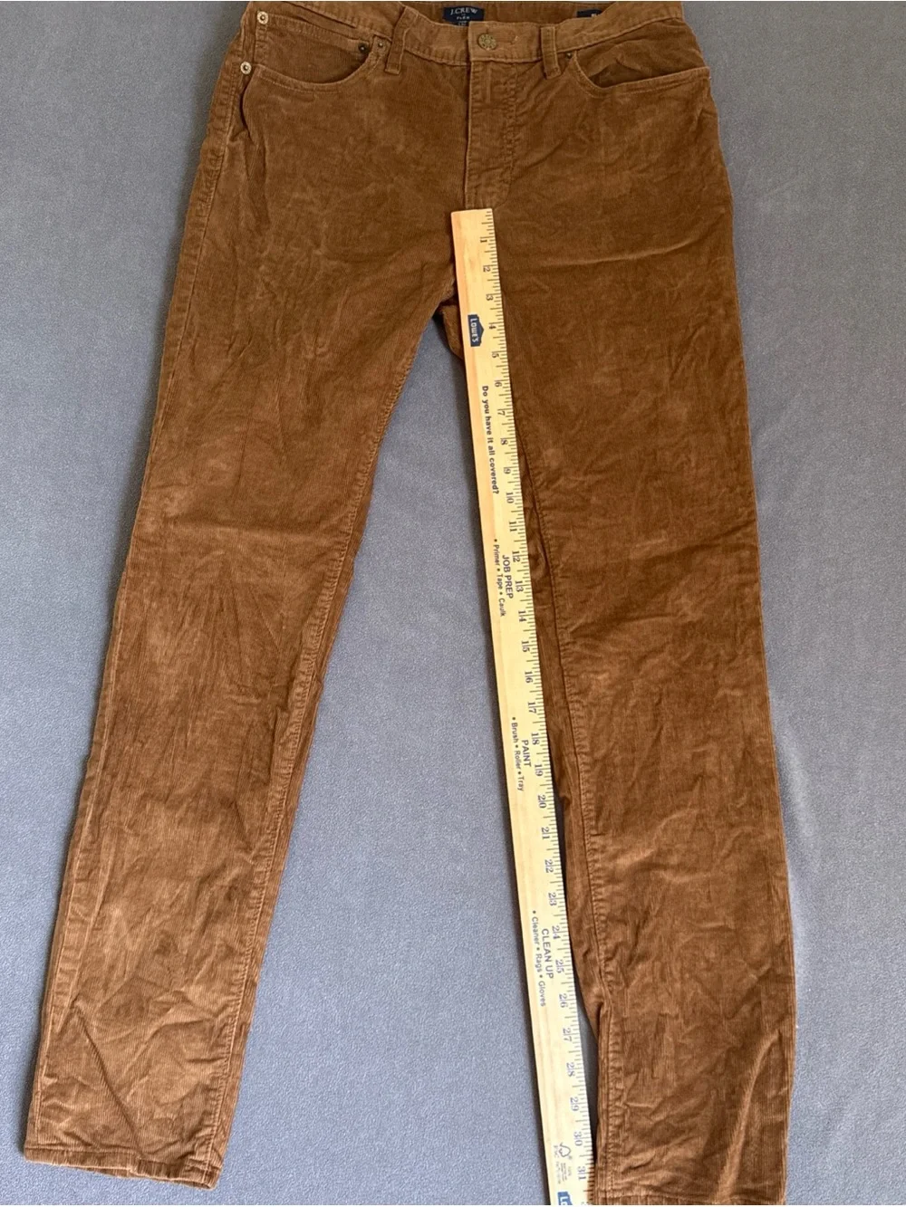 J. Crew Men’s Corduroy Pants in Brown Size 29/32